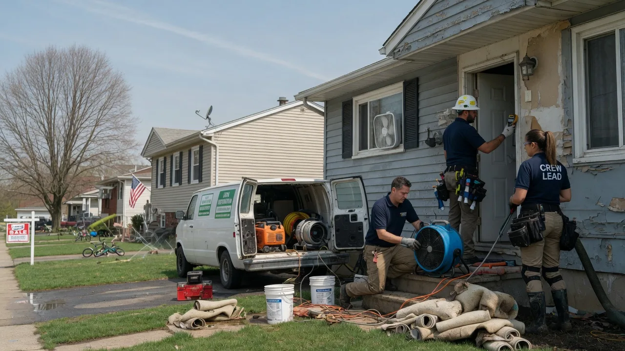 Flood Cleanup in Saint Johns, OH near me