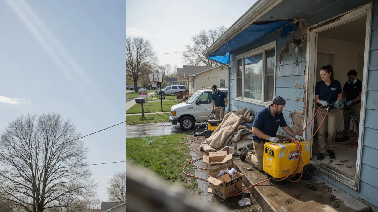 Basement Flood Cleanup in Saint Johns, OH near me